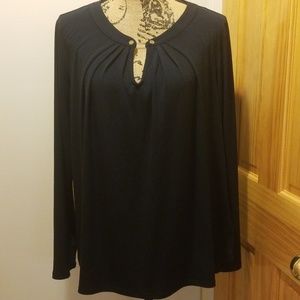 Navy Blue Jones New York Blouse